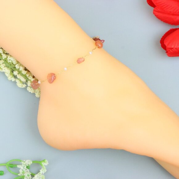 Handmade Anklet – A Stylish Choice for Women, Thoughtful Gift Idea, EVCH1235 - Picture 7 of 9